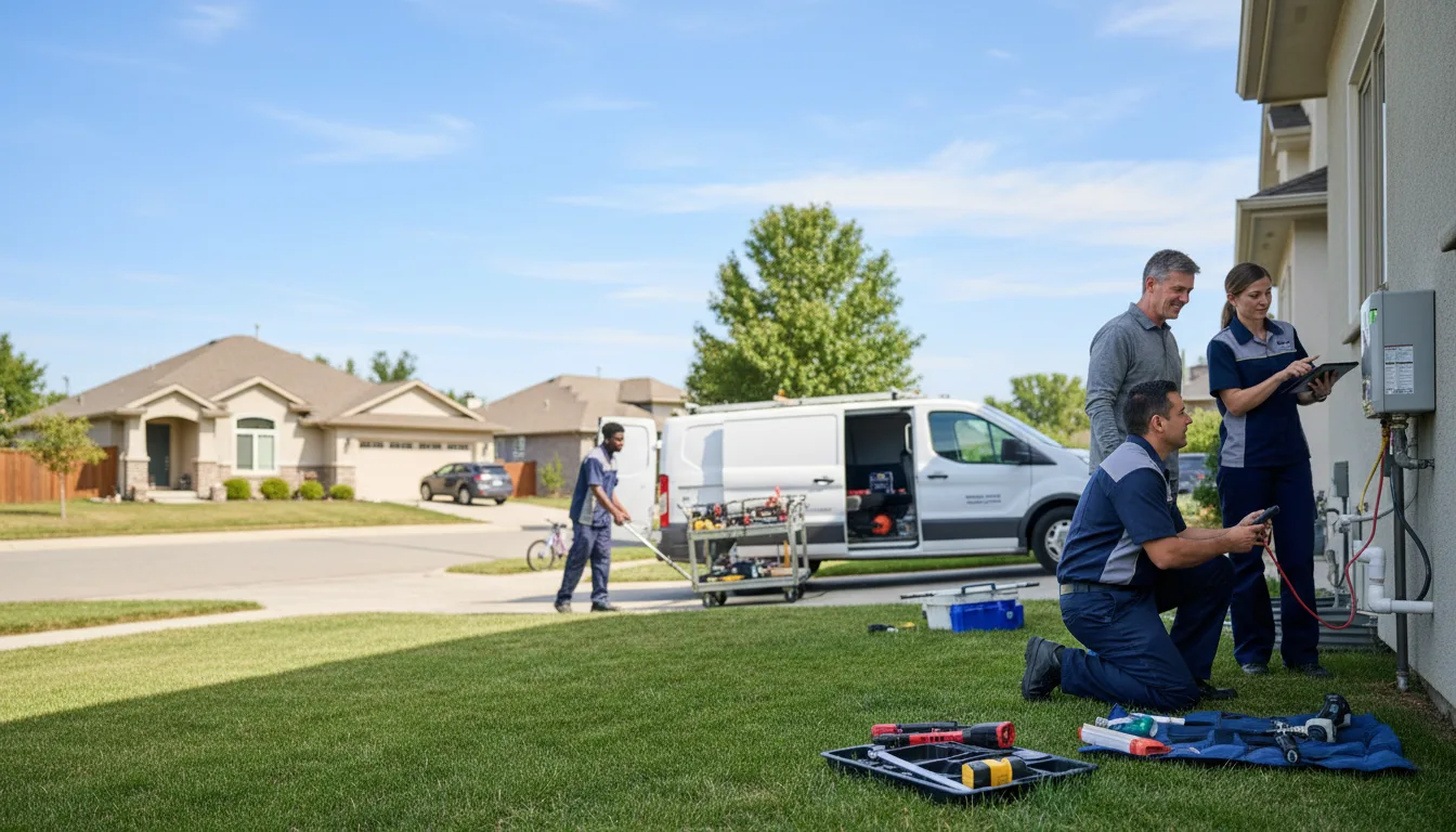 Tankless water heater service in Church Hill, TN